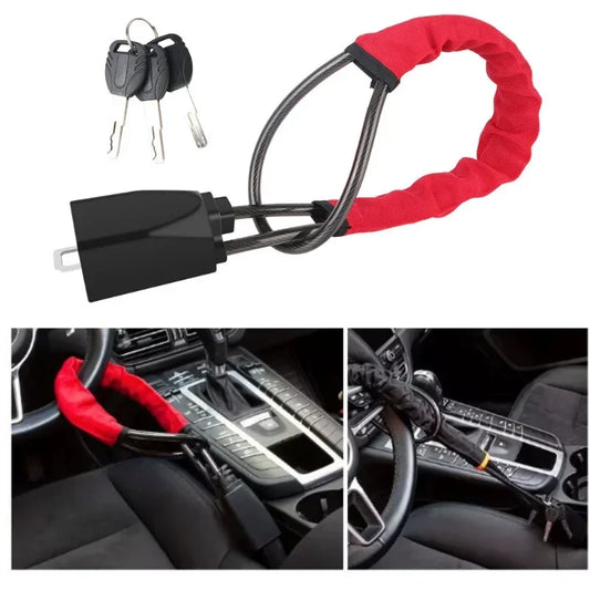 Verrou de volant anti-vol en acier